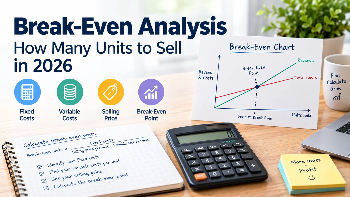 Break-Even Analysis: How Many Units Do You Need to Sell Before You Make a Profit?