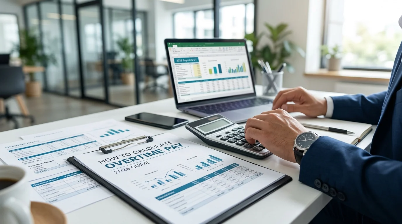 How to Calculate Overtime Pay in 2026: Time and a Half With Real Examples