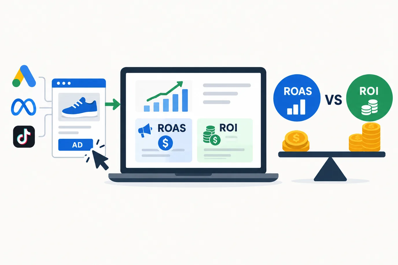 ROAS vs. ROI: Is Your Advertising Actually Profitable?
